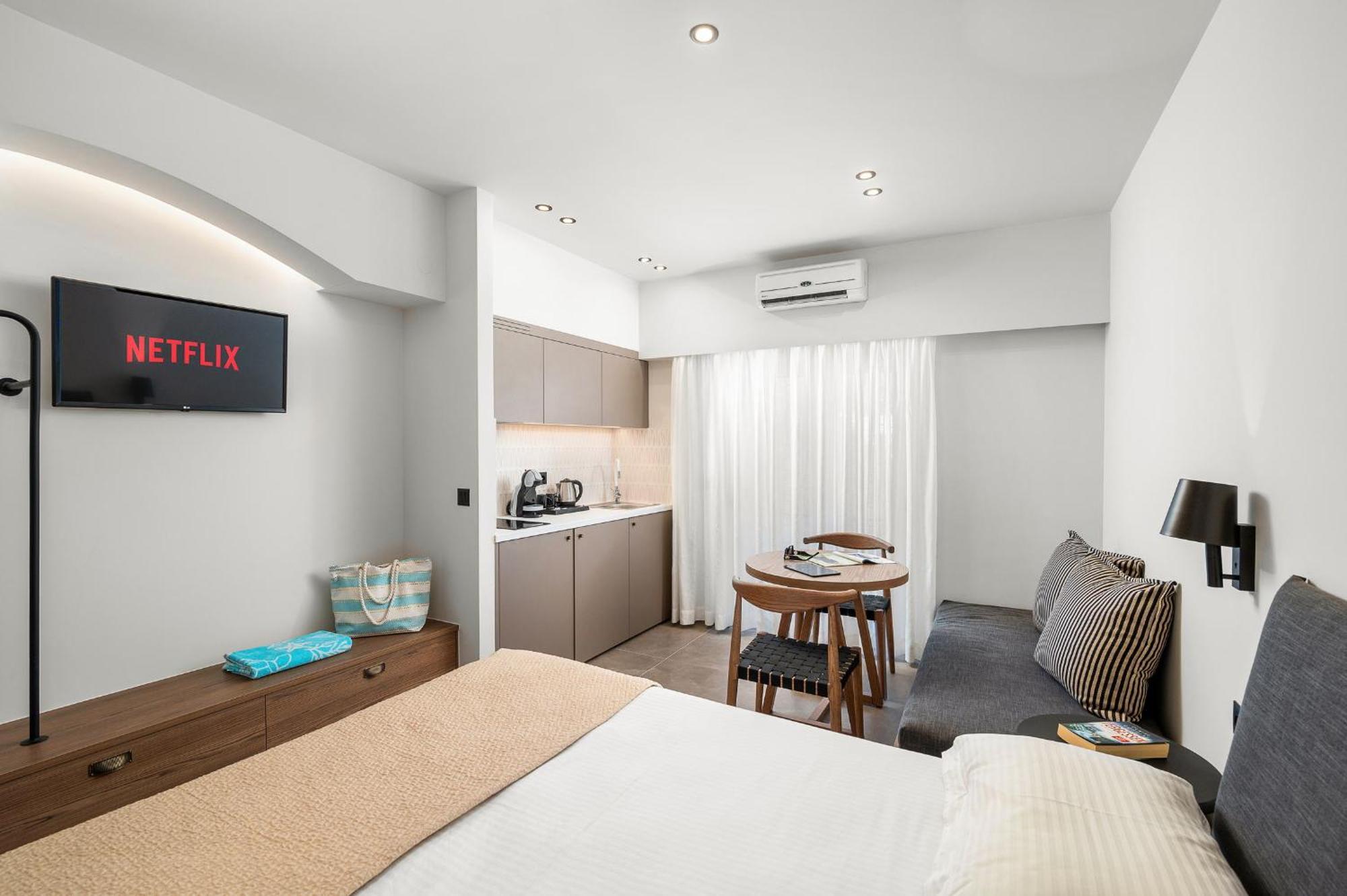 Glaros Hotel Apartment Agia Galini Zewnętrze zdjęcie